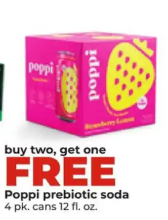 Hy-Vee Poppi prebiotic soda offer
