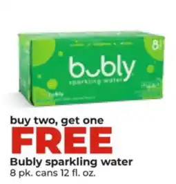 Hy-Vee Bubly sparkling water offer