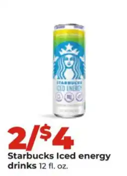 Hy-Vee Starbucks iced energy drinks offer