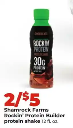 Hy-Vee Shamrock Farms Rockin' Protein Builder protein shake offer