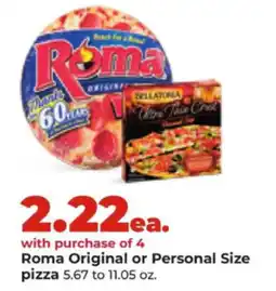 Hy-Vee Roma Original pizza offer