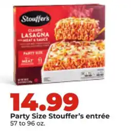 Hy-Vee Stouffer's classic lasagna offer