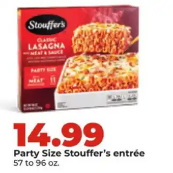 Hy-Vee Stouffer's classic lasagna offer