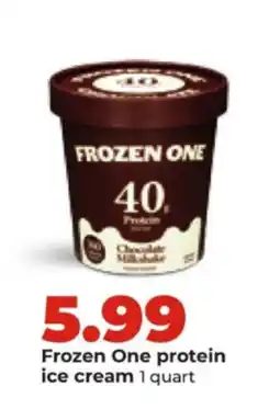 Hy-Vee Frozen One protein ice cream offer
