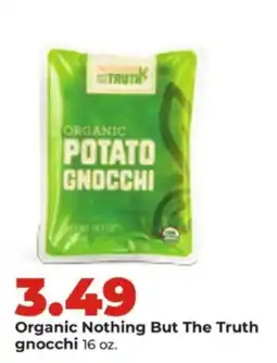 Hy-Vee Organic Nothing But The Truth gnocchi offer
