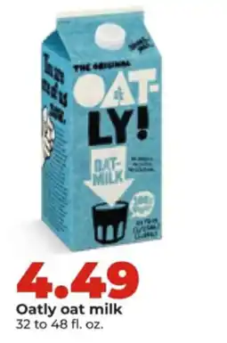 Hy-Vee Oatly oat milk offer