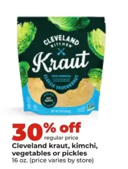 Hy-Vee Cleveland kitchen kraut, kimchi, vegetables or pickles offer