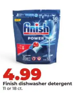Hy-Vee Finish dishwasher detergent offer