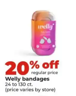Hy-Vee Welly bandages offer