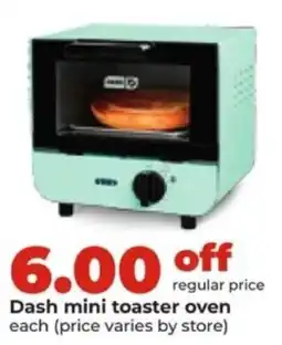 Hy-Vee Dash mini toaster oven offer
