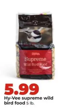 Hy-Vee Hy-Vee supreme wild bird food offer