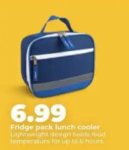 Hy-Vee Fridge pack lunch cooler offer