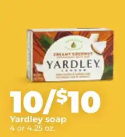 Hy-Vee Yardley soap offer
