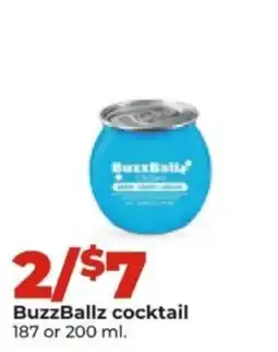 Hy-Vee BuzzBallz cocktail offer