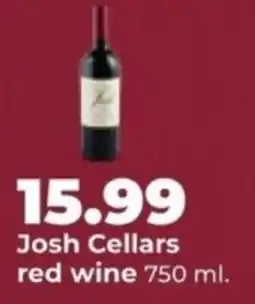 Hy-Vee Josh Cellars red wine offer
