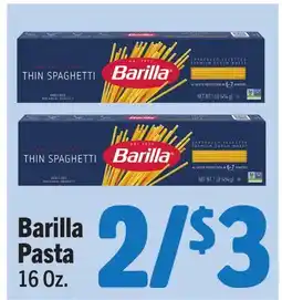 Vallarta Supermarkets Barilla Pasta offer