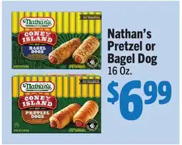 Vallarta Supermarkets Nathan's Pretzel or Bagel Dog offer