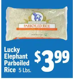 Vallarta Supermarkets Lucky Elephant Parboiled Rice offer