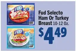 Vallarta Supermarkets Fud Selecto Ham Or Turkey Breast offer