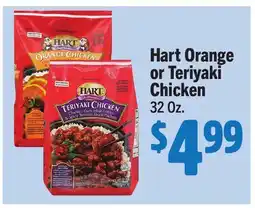 Vallarta Supermarkets Hart Orange or Teriyaki Chicken offer