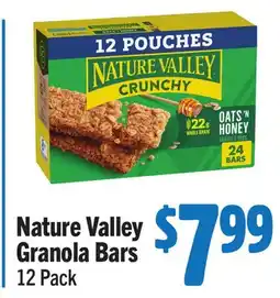 Vallarta Supermarkets Nature Valley Granola Bars offer