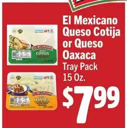 Vallarta Supermarkets El Mexicano Queso Cotija or Queso Oaxaca offer