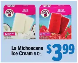 Vallarta Supermarkets La Michoacana Ice Cream offer