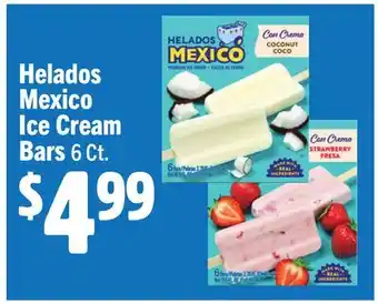 Vallarta Supermarkets Helados Mexico Ice Cream Bars offer