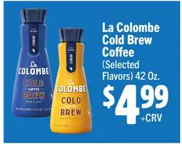 Vallarta Supermarkets La Colombe Cold Brew Coffee offer