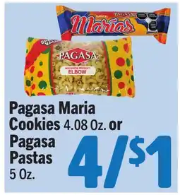 Vallarta Supermarkets Pagasa Maria Cookies 4.08 Oz. or Pagasa Pastas 5 Oz offer