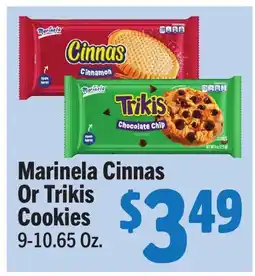 Vallarta Supermarkets Marinela Cinnas Or Trikis Cookies offer