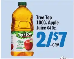 Vallarta Supermarkets Tree Top 100% Apple Juice offer