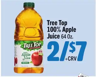 Vallarta Supermarkets Tree Top 100% Apple Juice offer