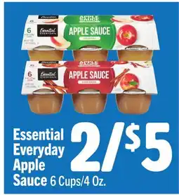 Vallarta Supermarkets Essential Everyday Apple Sauce offer