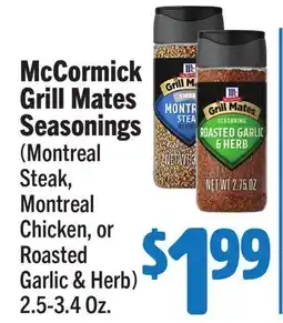 Vallarta Supermarkets McCormick Grill Mates Seasonings offer