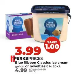 Hy-Vee Blue Ribbon Classics ice cream offer