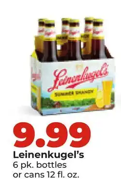 Hy-Vee Leinenkugel's offer