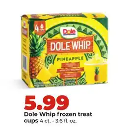 Hy-Vee Dole Whip frozen treat cups offer