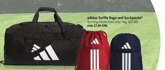 Meijer adidas Duffle Bags and Sackpacks offer