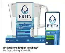 Meijer Brita Water Filtration Products offer