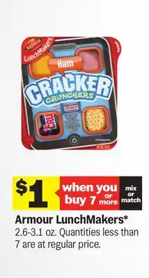 Meijer Armour LunchMakers offer