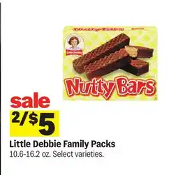 Meijer Little Debbie Family Packs offer
