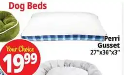 Ocean State Job Lot Dog Beds Perri Gusset 27x36x3 offer