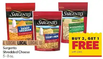 Family Fresh Market Sargento Shredded Cheese offer