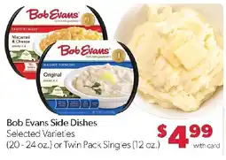 Family Fresh Market Bob Evans Side Dishes offer