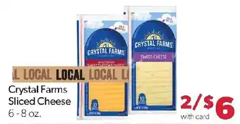 Family Fresh Market Crystal Farms Sliced Cheese offer