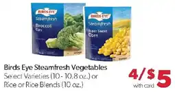 Family Fresh Market Birds Eye Steamfresh Vegetables offer