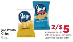 Family Fresh Market Jays Potato Chips offer