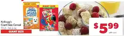 Family Fresh Market Kellogg's Giant Size Cereal offer