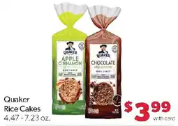 Family Fresh Market Quaker Rice Cakes offer